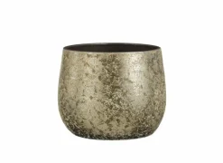 Edelman Bloempot Clemente H25,5cm - terracotta - champagne