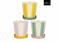 Edelman Bloempot H14cm - keramiek - multicolor