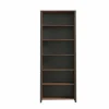 Boekenkast Clif-B 86x42x221cm - decor - old wood & donkergrijs