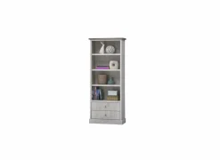 Boekenkast Eline 75x38x185cm - decor - white oak & autumn oak