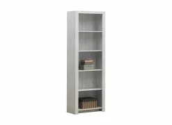 Boekenkast Elvis 70x36x210cm - decor - witte eik