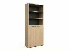 Boekenkast Flexo-2 90x40x216cm - decor - zand eik