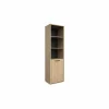 Boekenkast Tessa 60x44x210cm - melamine - zand eik