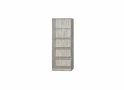 Boekenrek Elmo 70x30x180cm - decor - new grey oak