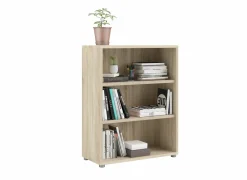 Boekenrek Prima 89x40x113cm - decor - eik