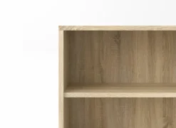 Boekenrek Prima 89x40x113cm - decor - eik