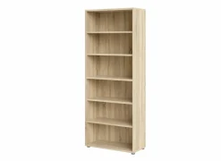 Boekenrek Prima 89x40x222cm - decor - eik