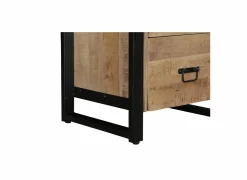 Boekenrek Sanguine 55x40x200cm - mango massief - natuur