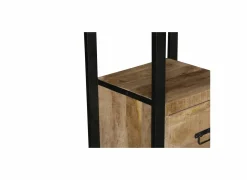 Boekenrek Sanguine 55x40x200cm - mango massief - natuur