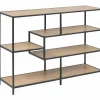 Boekenrek 114x35x78cm - decor - eik