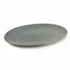 Salt & Pepper Bord Cirro  36x25,5cm - porselein - groen