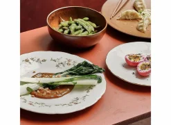 Bonbistro Bord Retro Ø20,5cm - porselein - wit