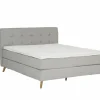 Skagen Boxspring Box Sting 180x200cm - stof - lichtgrijs
