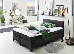 Boxspring BX1480 160x200cm - stof - antraciet
