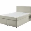 Boxspring BX890 160x200cm - stof - beige