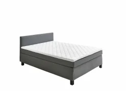 Boxspring BX1480 100x200cm - stof - grijs