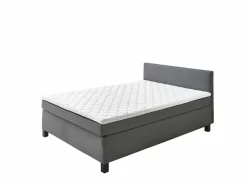 Boxspring BX1480 100x200cm - stof - grijs