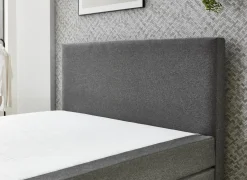 Boxspring BX890  160x200cm - stof - middengrijs