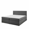 Boxspring BX890  180x200cm - stof - middengrijs