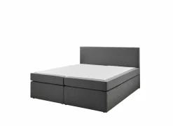 Boxspring BX890  140x200cm - stof - middengrijs
