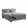 Boxspring Emilia 180x200cm - stof - greige