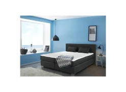 Boxspring Emilia 160x200cm - stof - antraciet