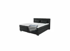 Boxspring Emilia 180x200cm - stof - antraciet