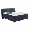 Boxspring Gitta 140x200cm - stof - blauw