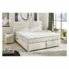 Boxspring Livia Normal 180x200cm - stof - greige