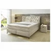 Boxspring Scarlett mix 180x200cm - stof - greige