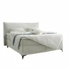 Boxspring Seattle 180x200cm - stof - zilver