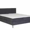 Skagen Boxspring Knapper 180x200cm - stof - antraciet