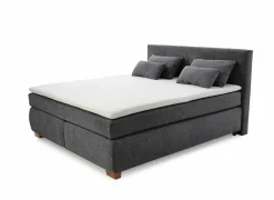 Boxspring Ulla 180x200cm - stof - antraciet