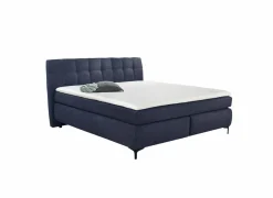Boxspring 180x200cm - stof - blauw