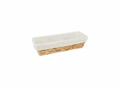 Broodmand voor stokbrood 39x14cm - hyacint - beige