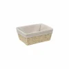 Broodmand 25x19cm - riet - beige