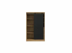 Buffetkast Kaszimiro 103cm - decor - waterford eik & zwart