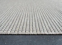 Ragolle Buitentapijt Brandon 80x150cm - polypropyleen - grijs