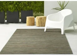 Buitentapijt Brandon 60x110cm - polypropyleen - donkerbruin