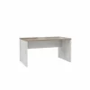 Bureau Duro 140x80x72cm - decor - pine white & antique oak