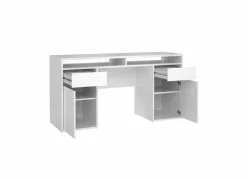 Bureau Function plus 149x48x78cm - decor - hoogglans wit