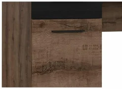 Bureau Jacky 110x53x77cm - decor - modder eik & zwarte eik