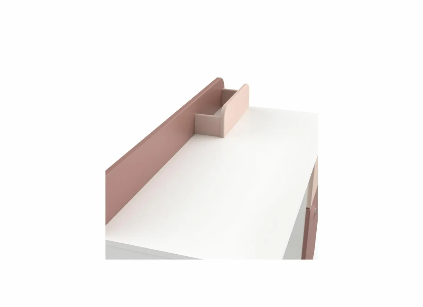 Demeyere Bureau Jade 104x44cm - decor - mat roze & mat wit