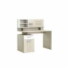 Bureau Malicia 122x59x120cm - decor - eik & wit