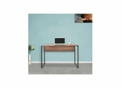 Bureau Maras 120x60x77cm - melamine - walnoot