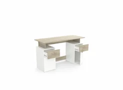 Demeyere Bureau Platon 135x55cm - decor - kronberg eik & wit