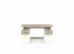 Demeyere Bureau Platon 135x55cm - decor - kronberg eik & wit
