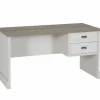 Bureau 140x68cm - decor - lariks & cristal oak