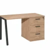 Bureau 120,2x63,5/66x73cm - decor & melamine - golden oak