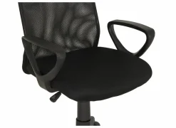 Bureaustoel Mosquito 56x47x99cm - stof - zwart